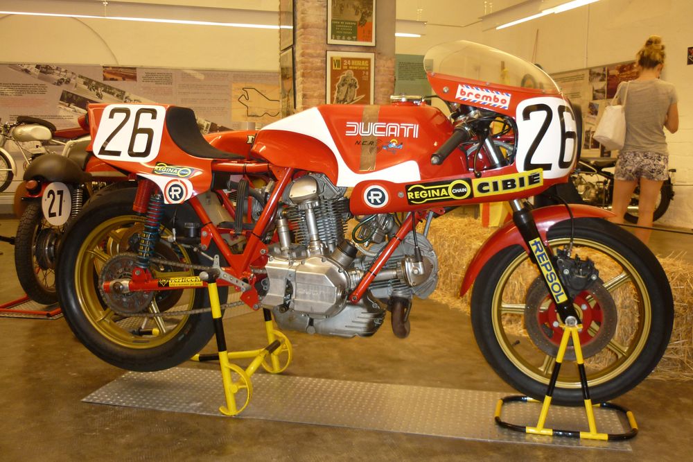 Ducati ganadora 24 Horas Montjuic 1980