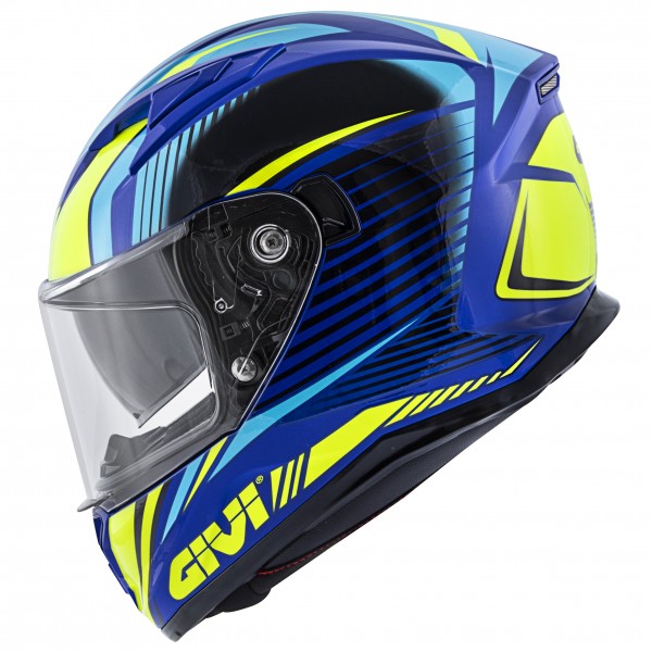 Casco GIVI 50.6 Stoccarda Azul Amarillo