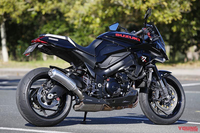 Trasera Suzuki Katana Yoshimura