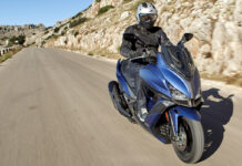 En marcha con el KYMCO Xciting S 400