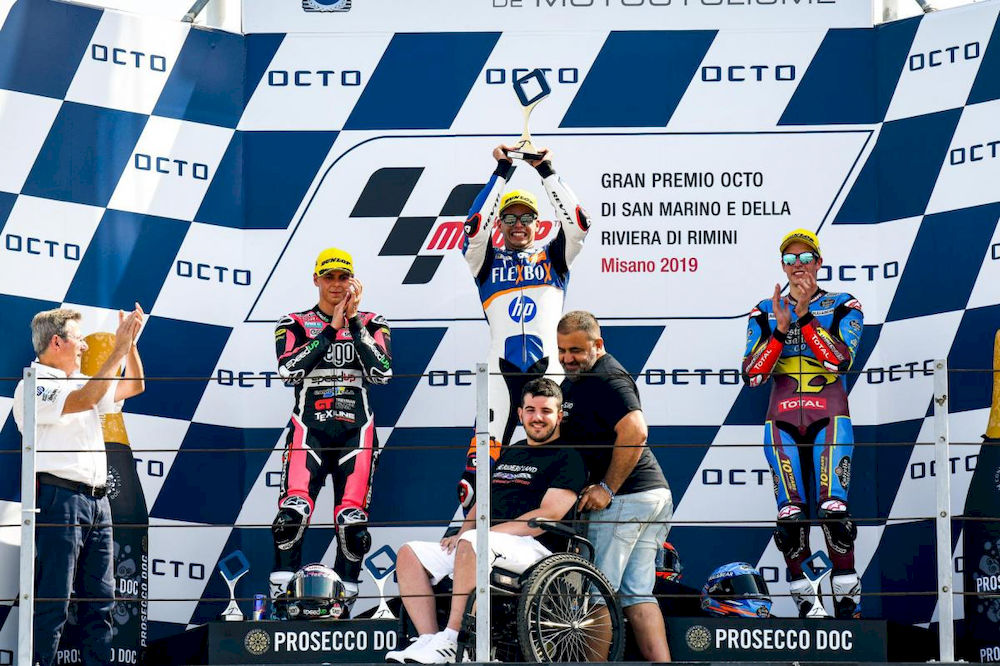 Podio Misano Moto2