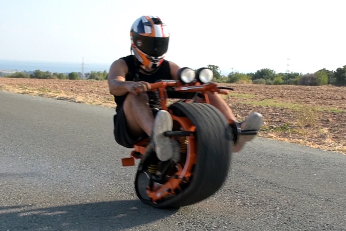 Monotrack en acción