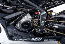 Prototipo Triumph Moto2 (cambio)