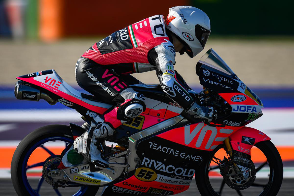 Romano Fenati está en el top10