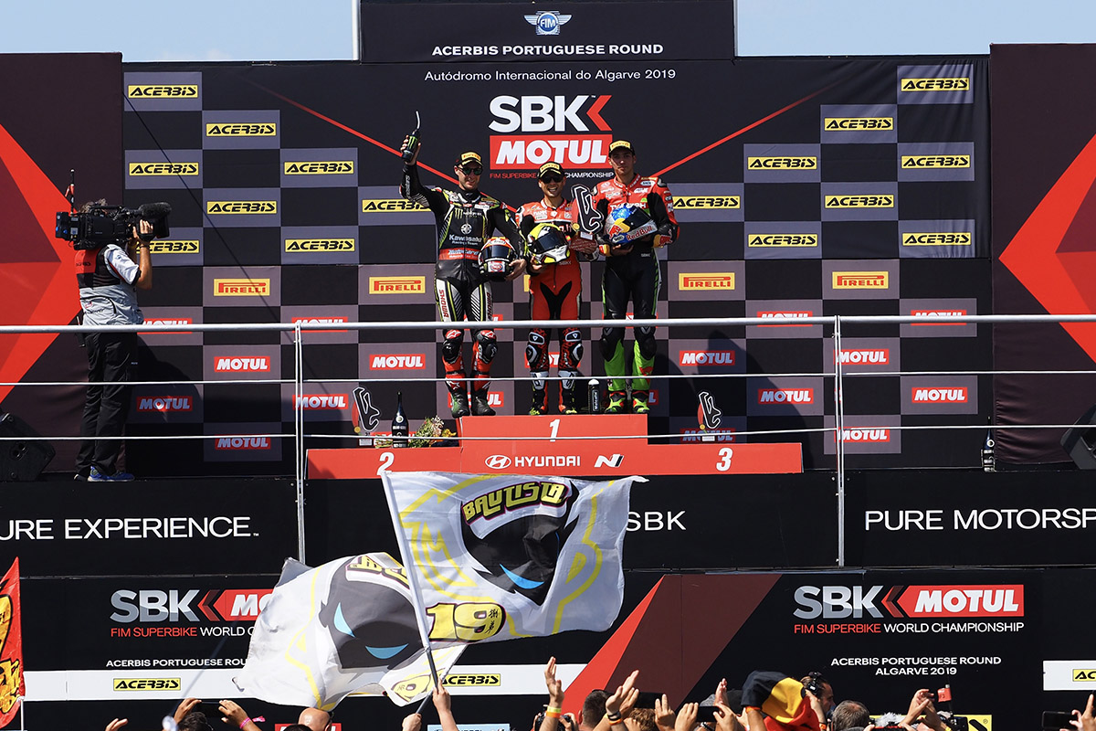 Podio Manga 2 SBK Portugal 2019