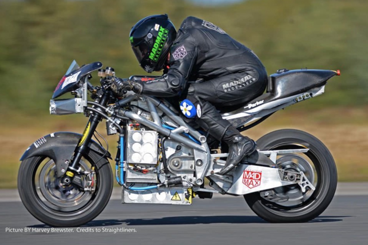 Isle of Man TT Zero Bike de la Universidad de Nottingham