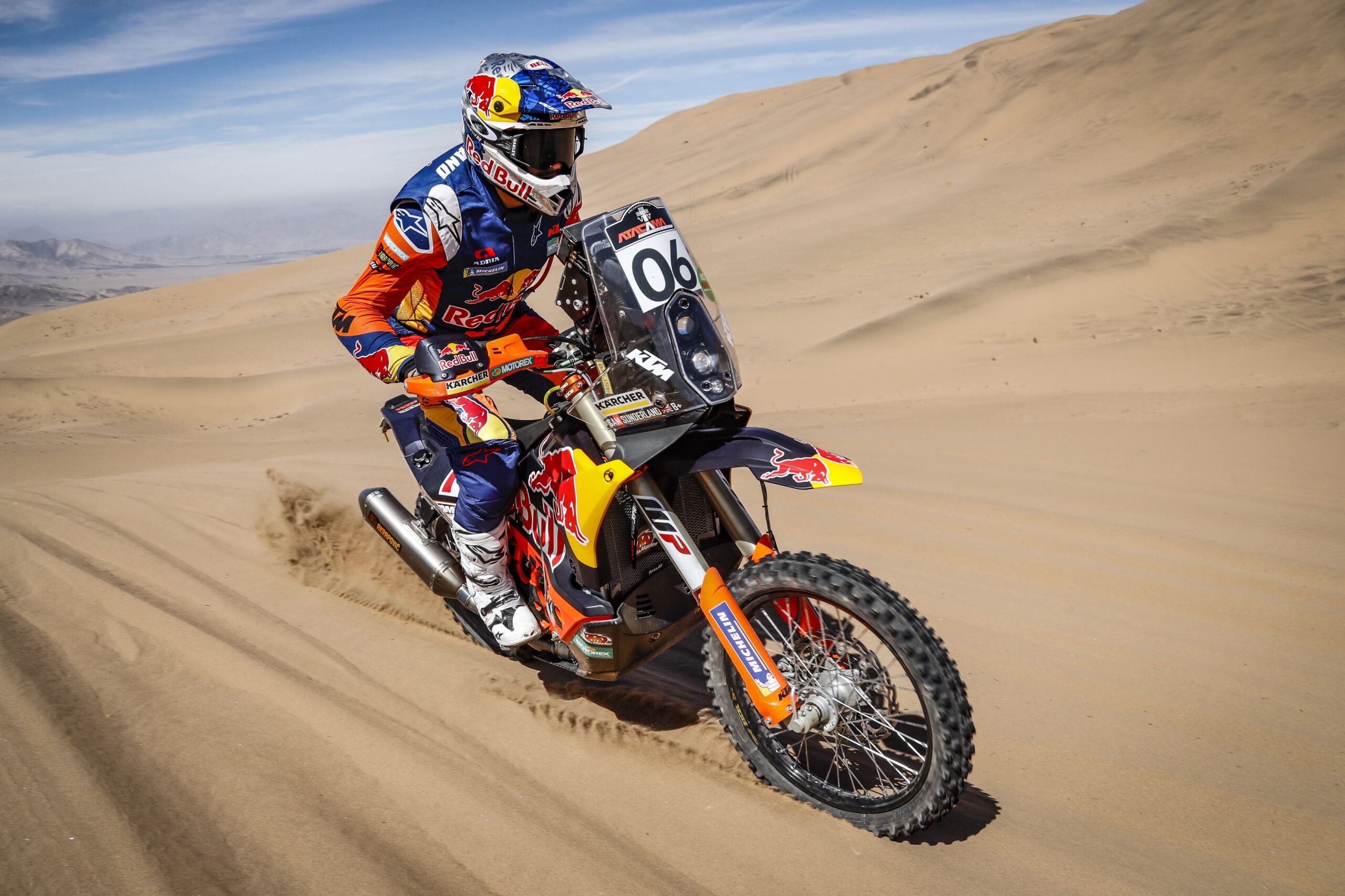 Sam Sunderland segundo en el Rally de Atacama 2019