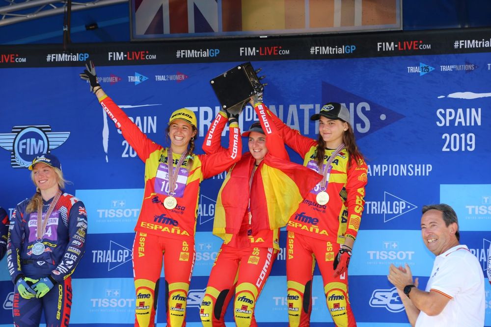 Podio del ToN 2019 femenino