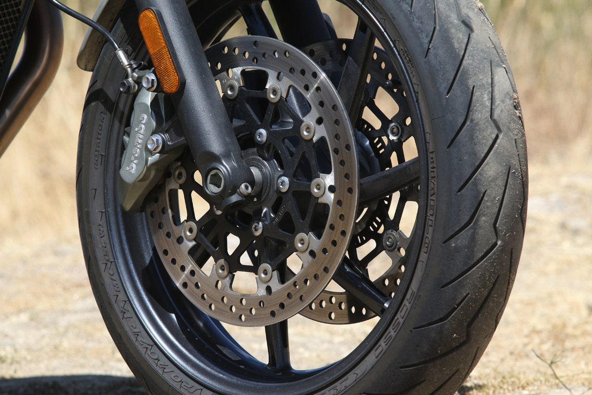 Frenos Brembo en la Triumph Speed Twin