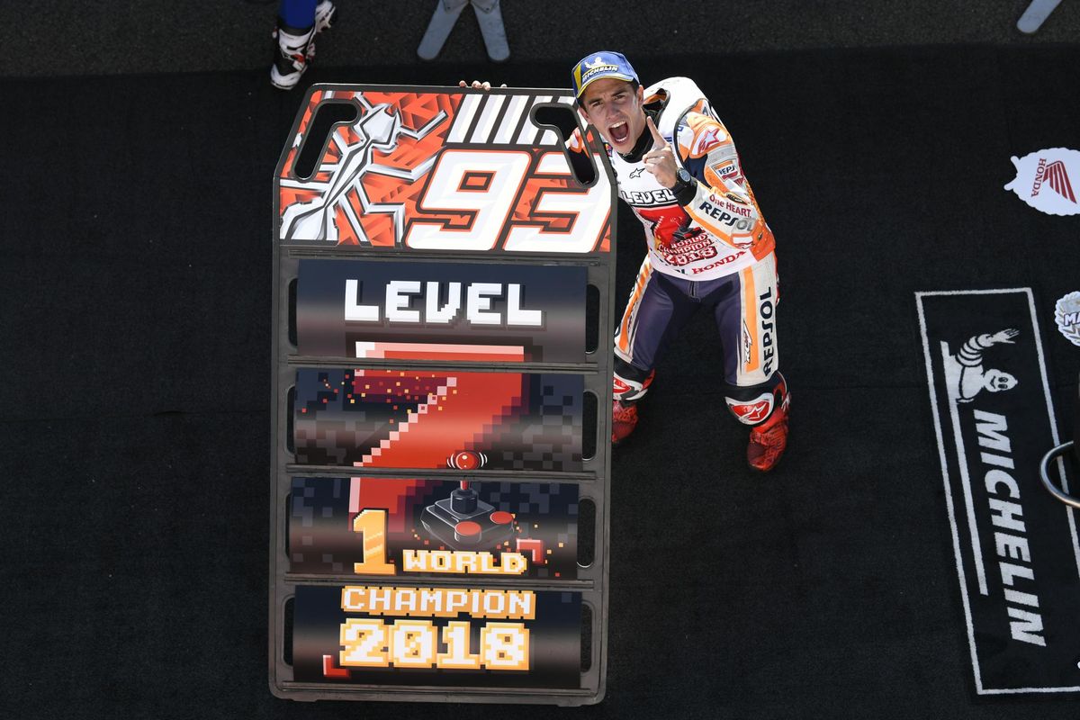 Márquez gana su séptimo título en Japón