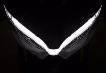 Optica frontal de la Ducati Streetfighter V4 2020