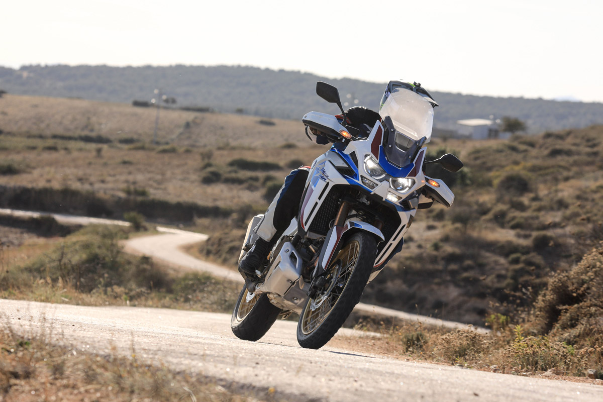 La Honda CRF1100L Africa Twin Adventure Sports es ideal para viajar