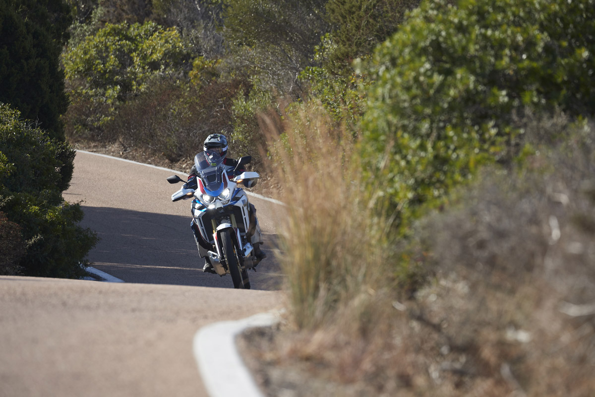 Las luces cuneteras LED son exclusivas de la Honda CRF1100L Africa Twin Adventure Sports