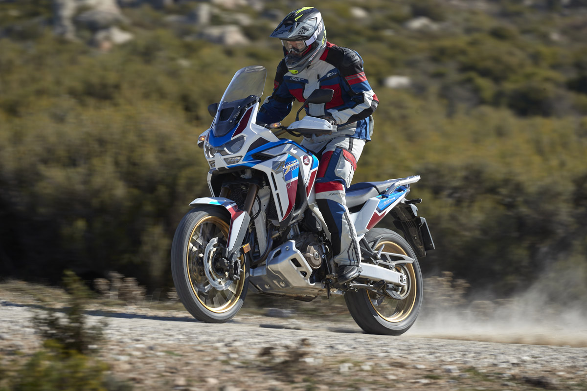 El control de tracción de la Honda CRF1100L Africa Twin es desconectable