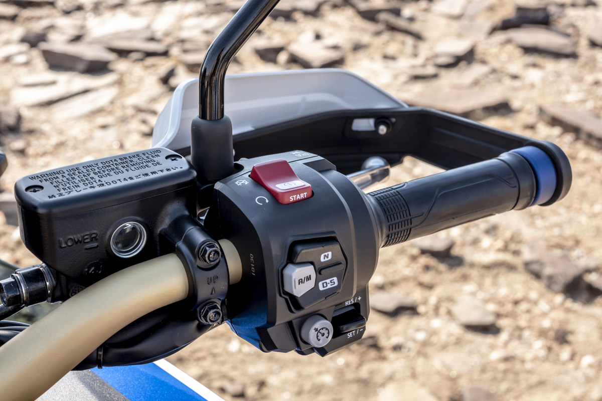 Control de velocidad para la Honda CRF1100L Africa Twin 2020
