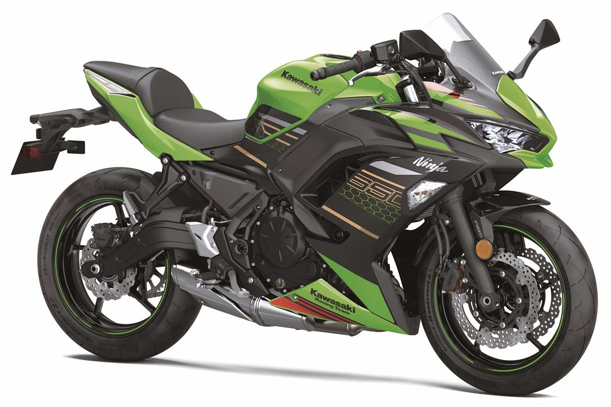 Kawasaki Ninja 650 2020 - estudio frontal
