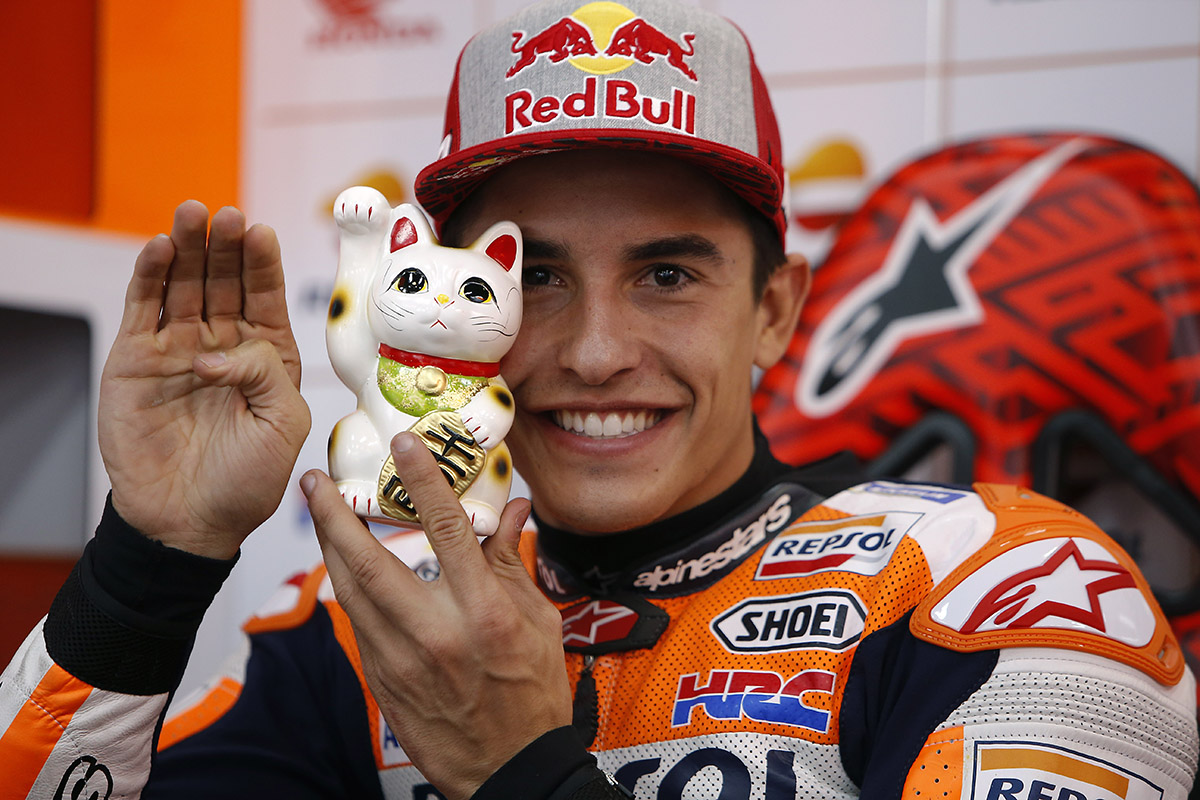 Márquez ha acabado en el podio en las últimas 24 carreras que ha terminado