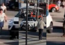Atropello motorista en Oviedo