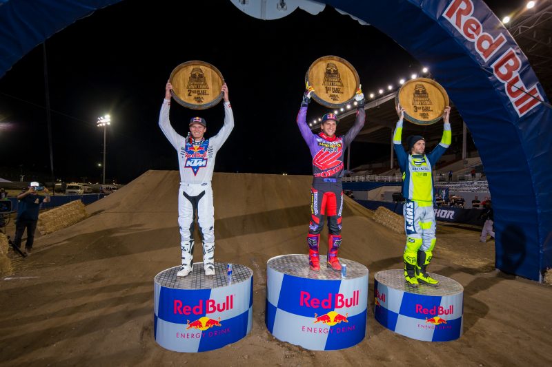 Podio de la Red Bull Straigth Rhytm 2019