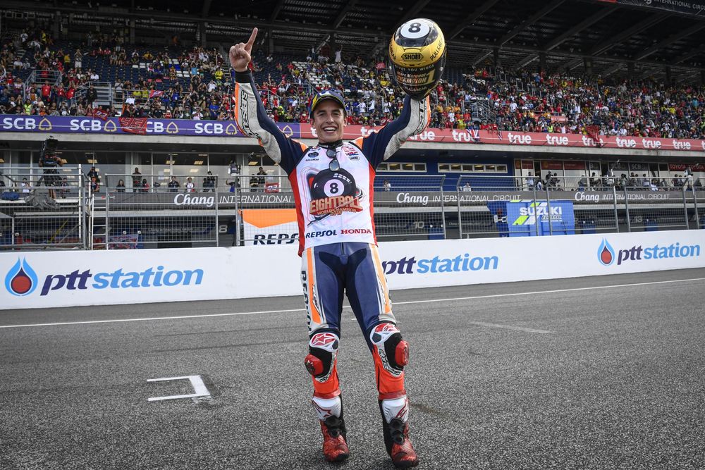 Marc Márquez, 8ª título en Tailandia