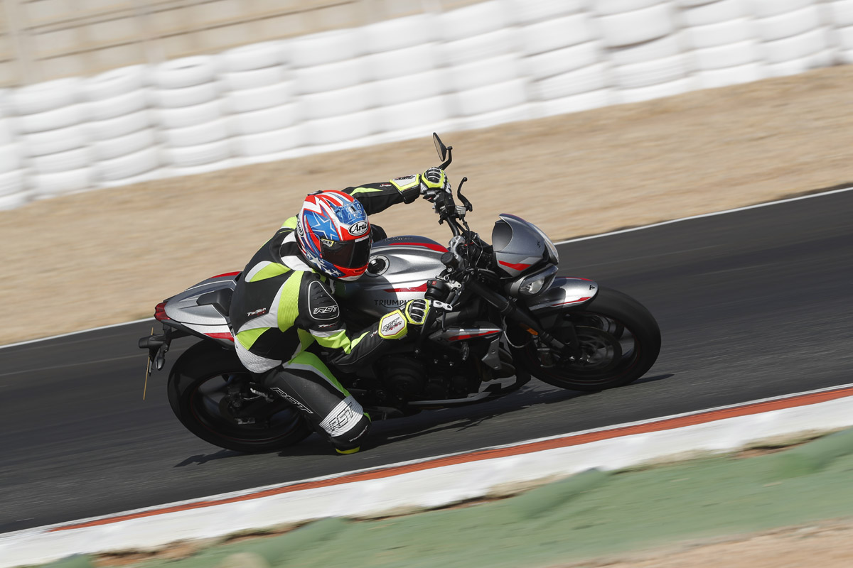 La Triumph Street Triple RS 2020 dispone de 5 modos de conducción