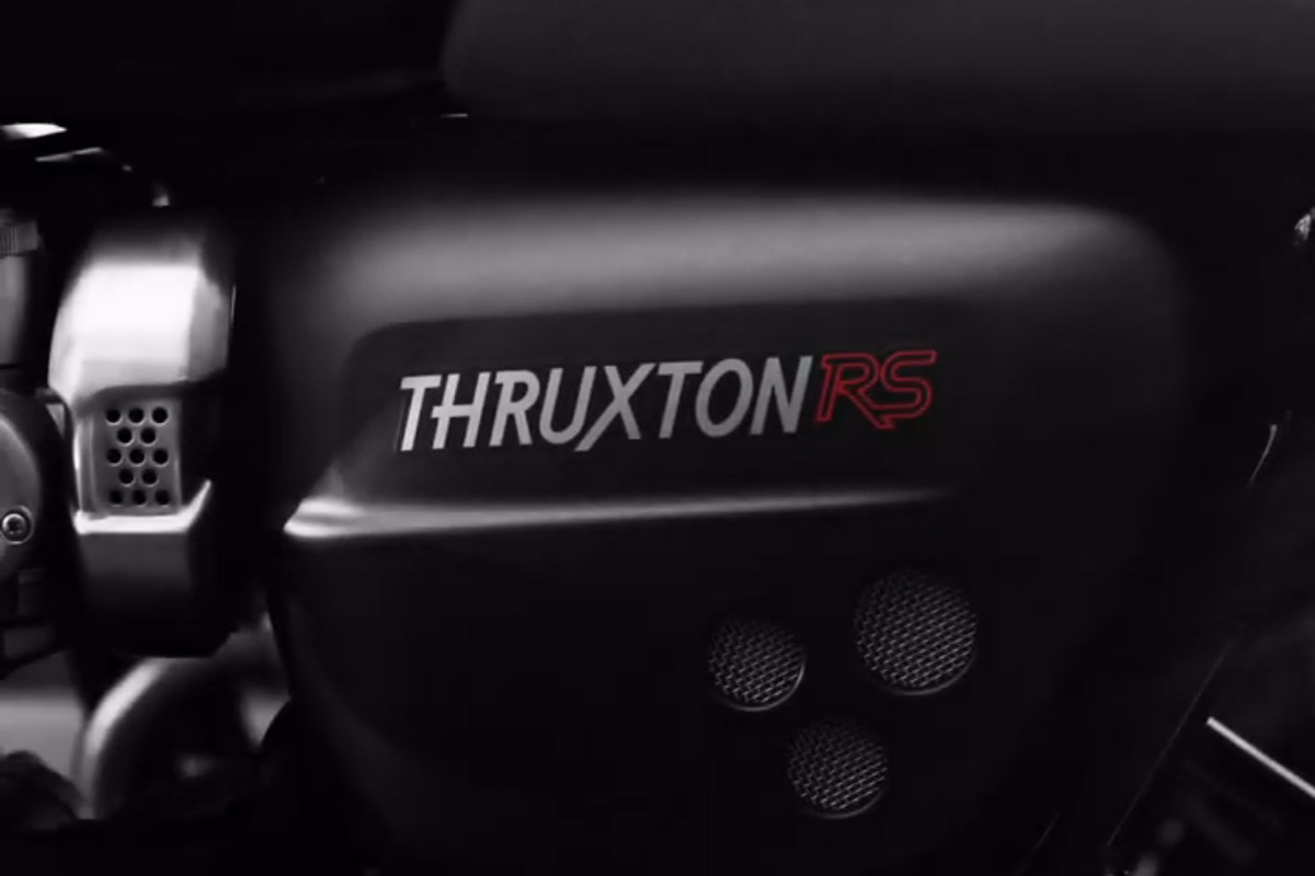 Tapa lateral de la Triumph Thruxton RS 2020