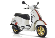 Acabado blanco de la Nueva Vespa GTS Super Racing Sixties 2020