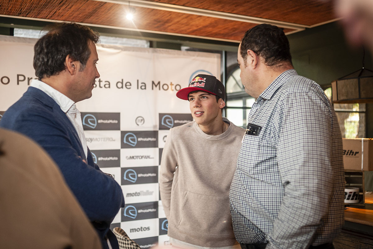 Jorge Prado estuvo hablando con la prensa