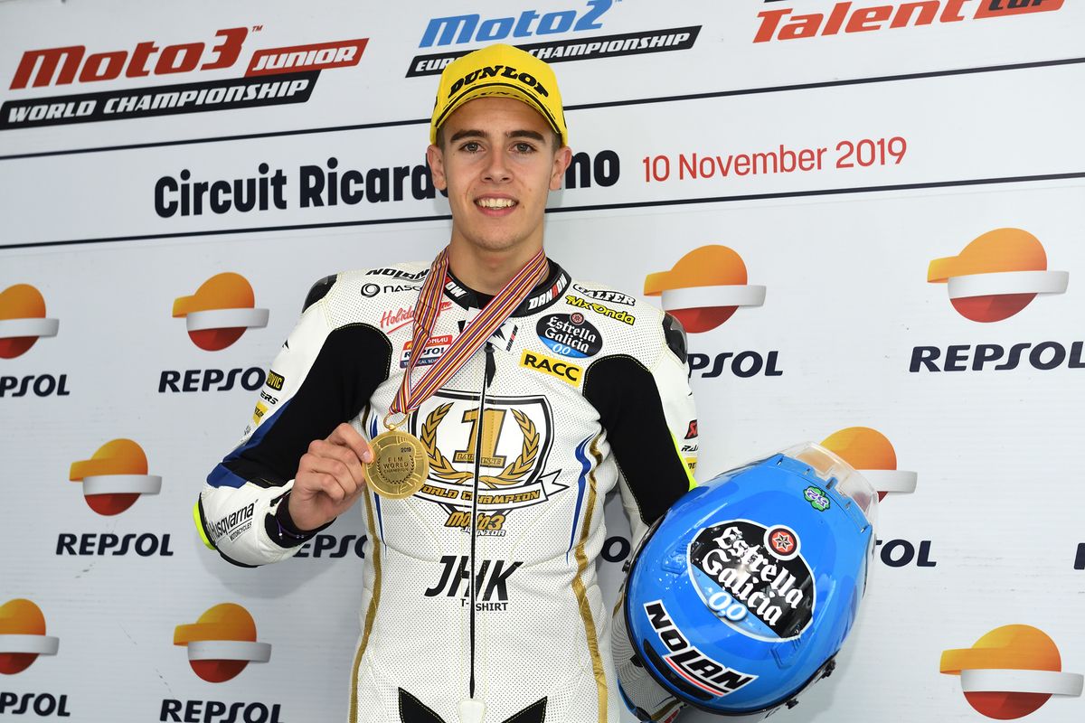 Jeremy Alcoba campeón de Moto3
