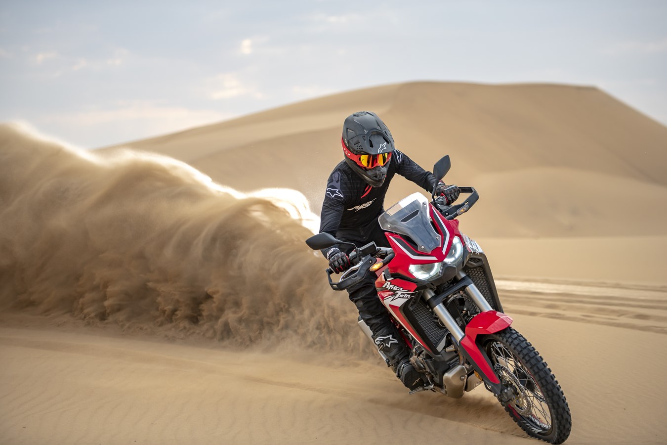Aventura por bandera, así es la Africa Twin