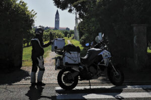 Parada en Aquilea, viaje a Italia con la Ducati Multistrada 1260 Enduro