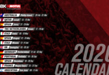 Calendario WSBK 2020