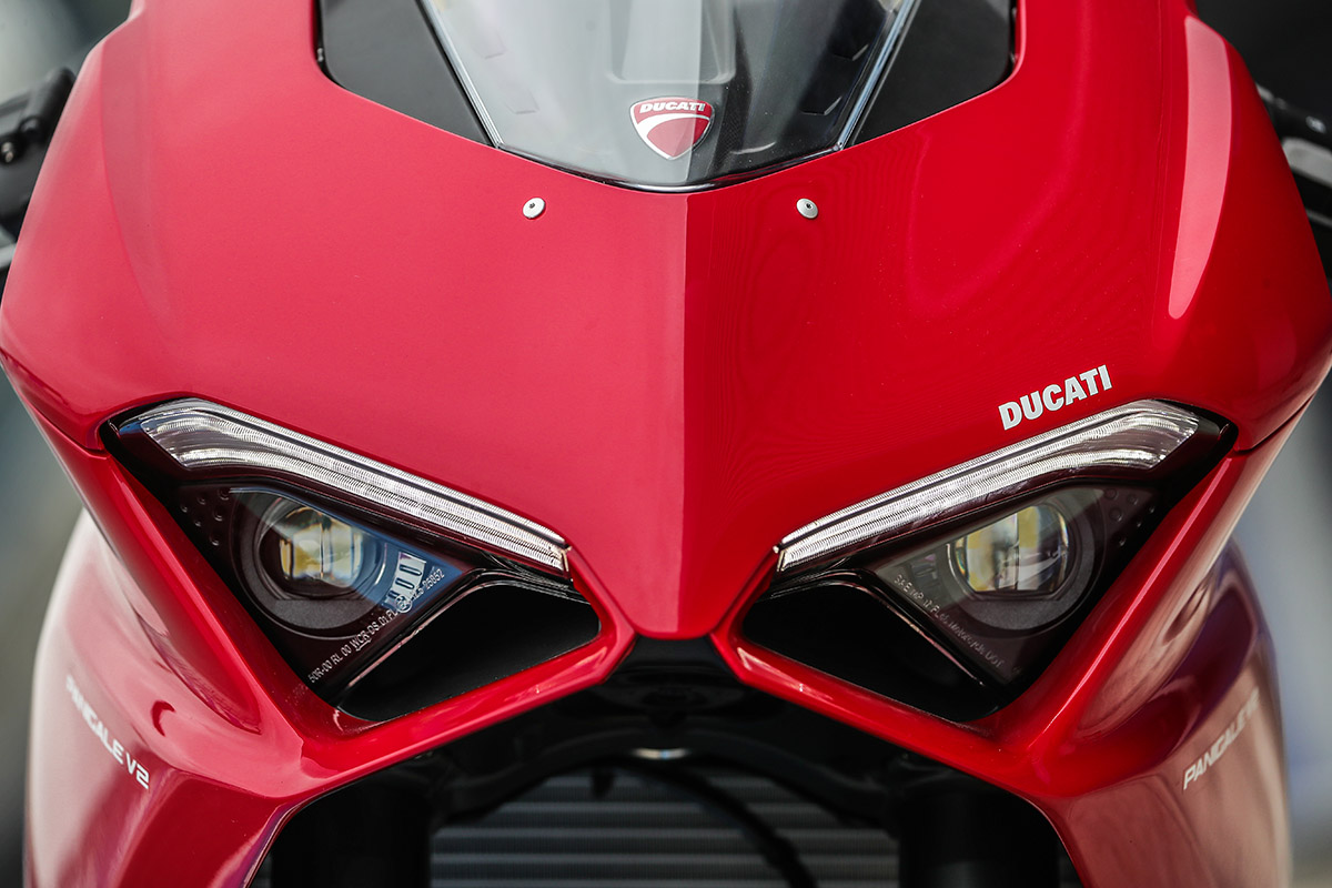 Iluminación full-LED en la Ducati Panigale V2