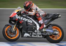 Márquez el mejor del martes