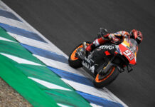 Marc Márquez sufrió una fuerte caída