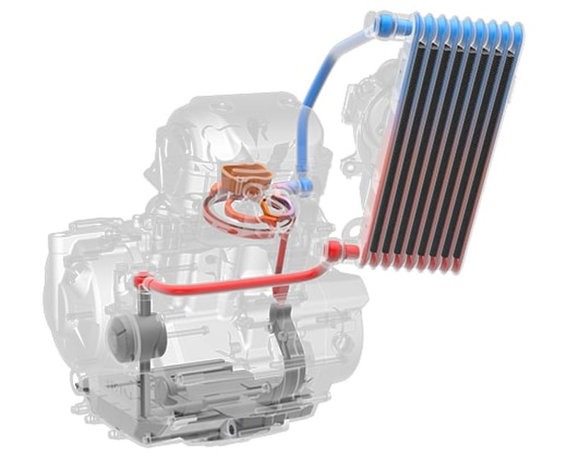Radiador Suzuki Gixxer 250 2020
