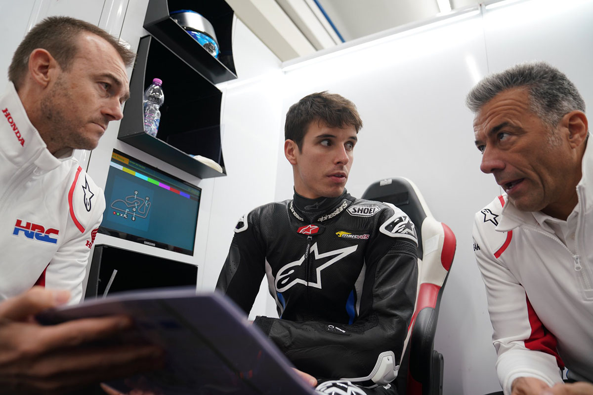 Álex Márquez ya está trabajando para adaptarse a MotoGP