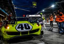 Gran participación de Valentino Rossi en las 12 horas del Golfo