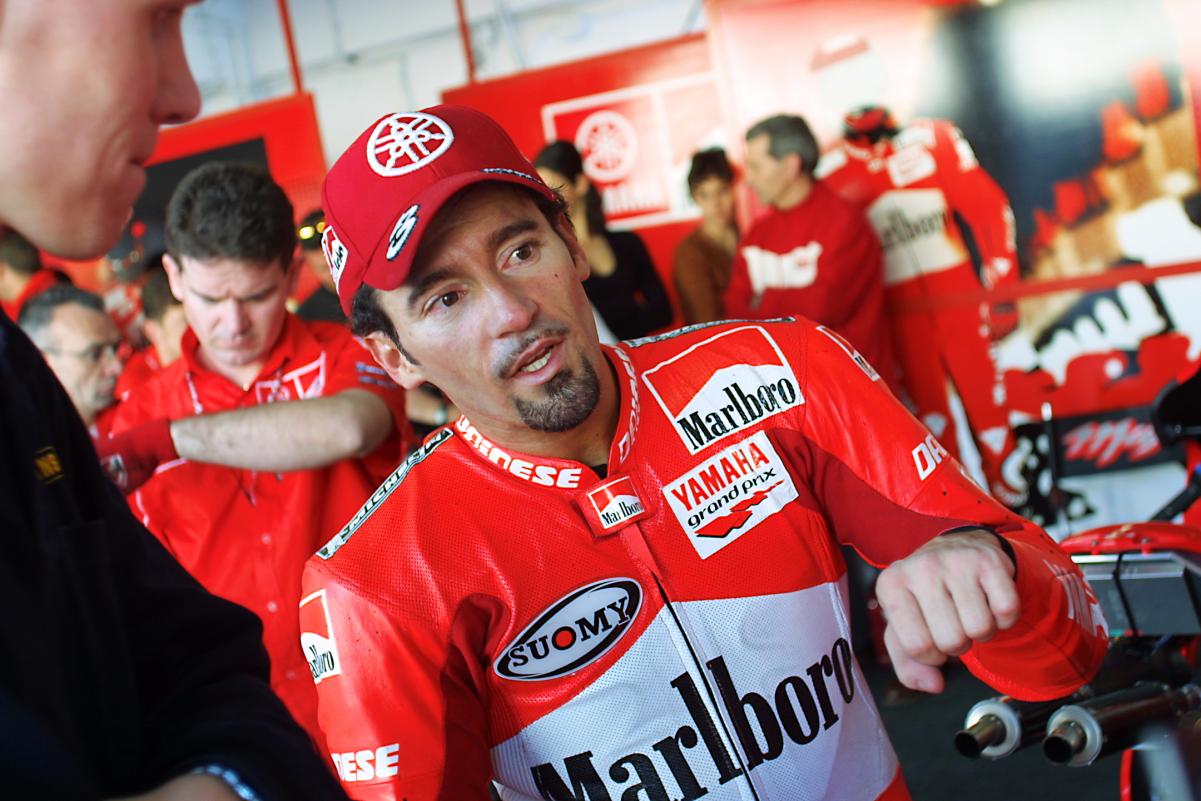Max Biaggi en su época con Yamaha
