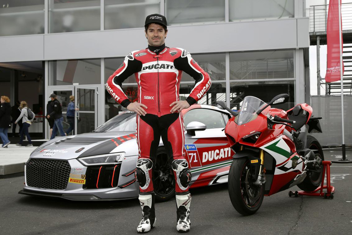 Después de ganar el mundial con Ducati, el español sigue vinculado a la marca