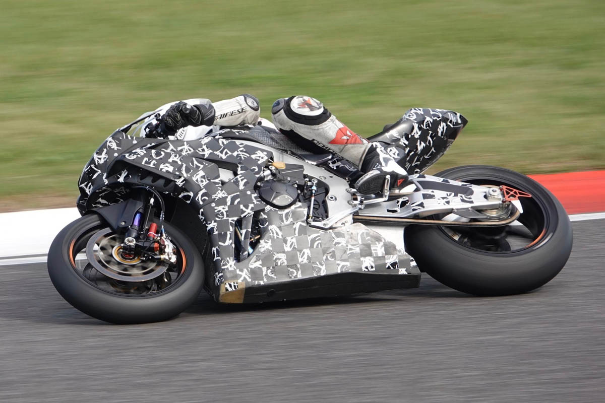 Honda CBR 1000 RR-R de SBK en pruebas