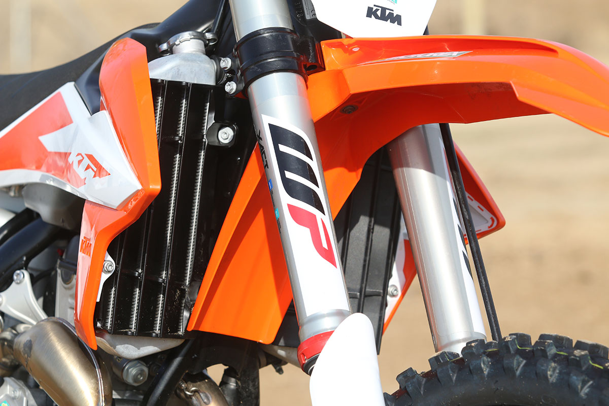 KTM 350 SX-F 2020: horquilla delantera