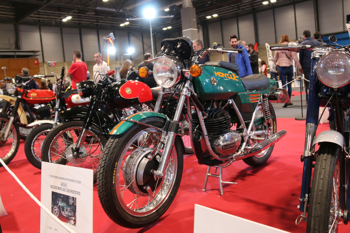 Retromóvil 2019. Bultaco Montjuich 350 de 1973