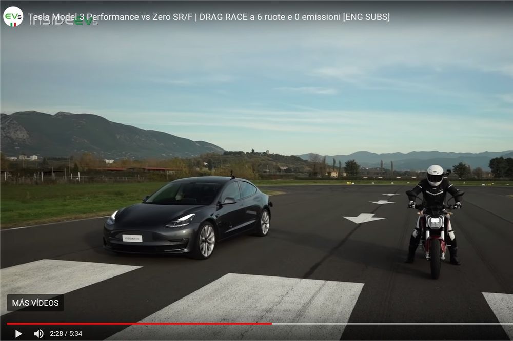 Tesla 3 versus Zero SR/F