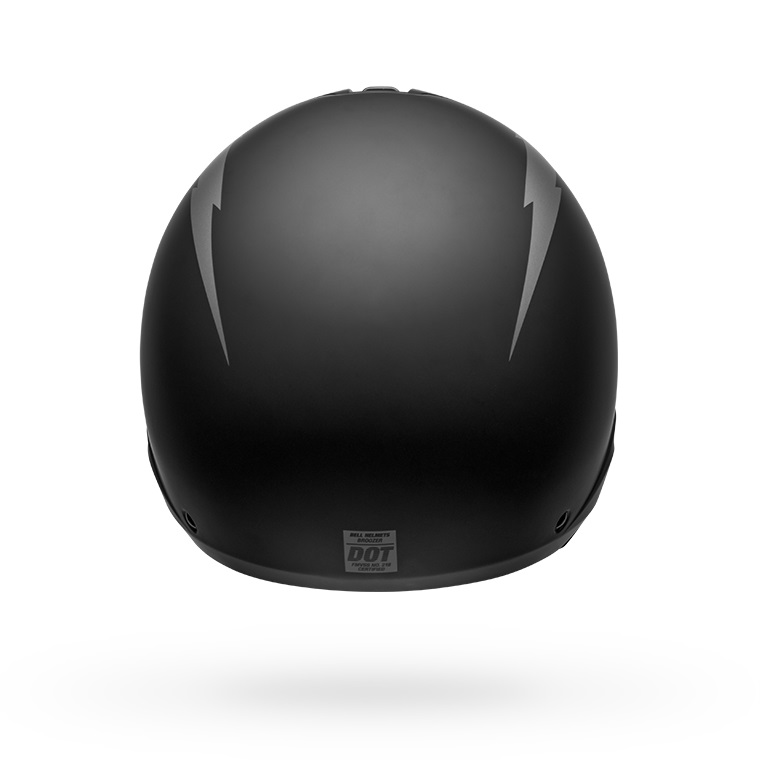 bell-broozer-modular-street-motorcycle-helmet-arc-matte-black-gray-back
