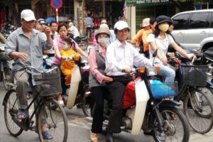 Coronavirus: motos en Asia