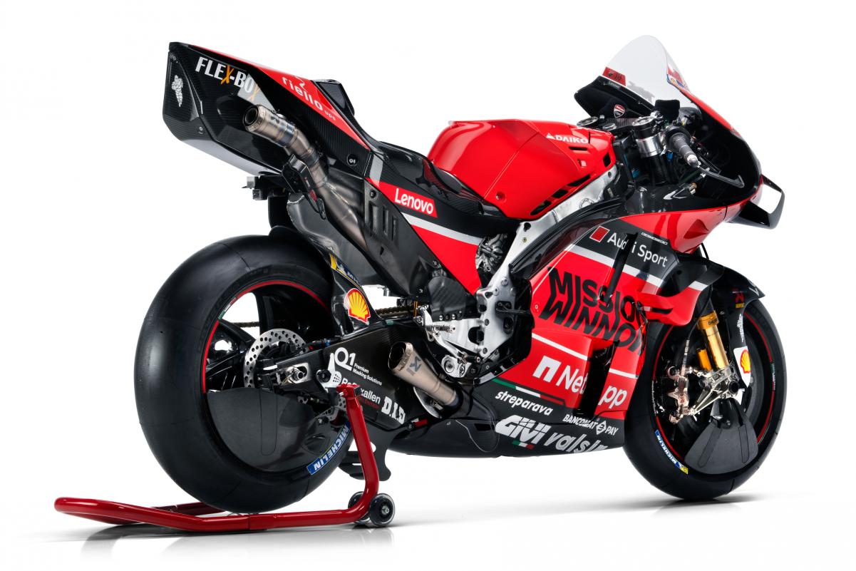 Ducati presenta su GP20