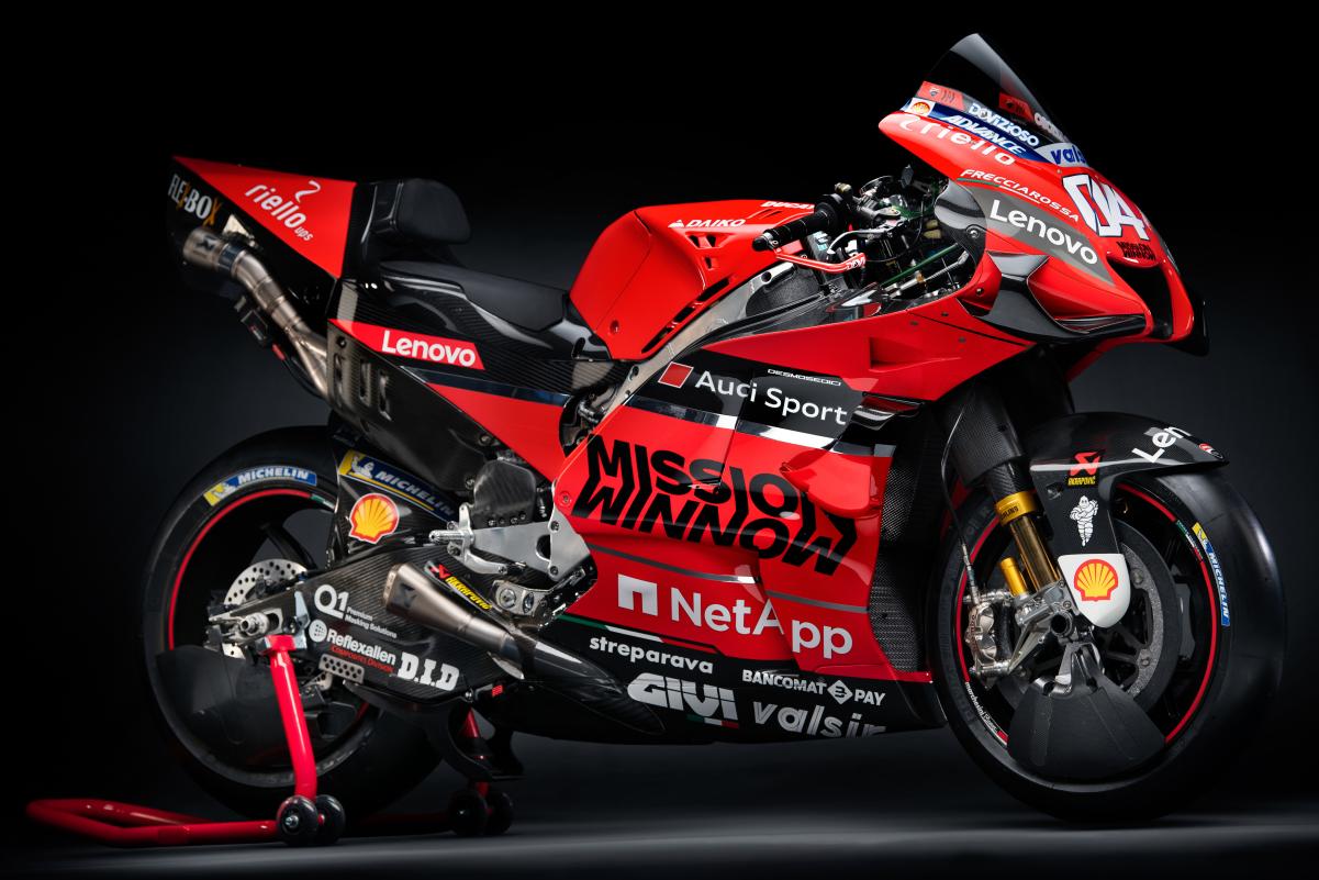 Ducati presenta su GP20
