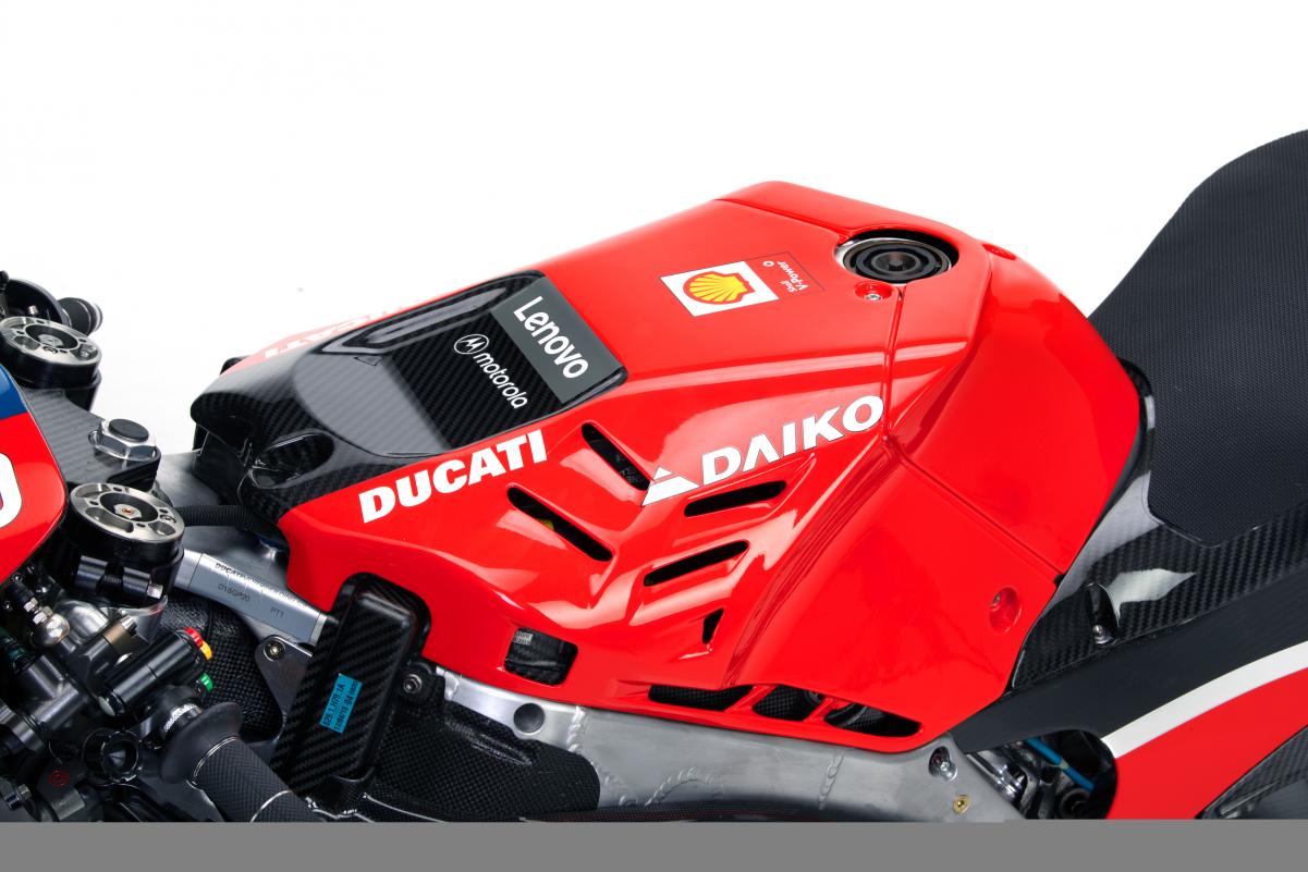 Detalles Ducati GP20