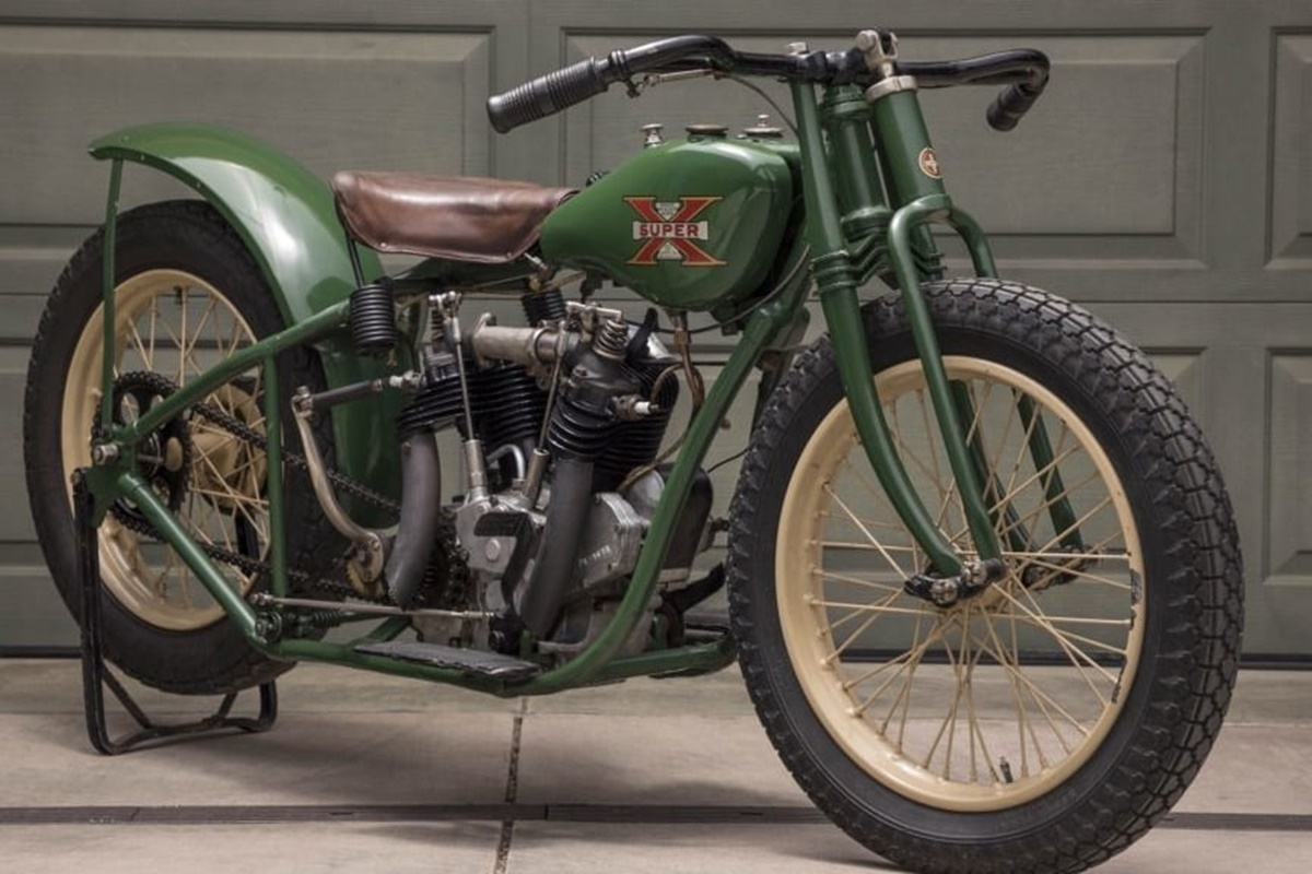 Excelsior Super X de 1926 ex McQueen